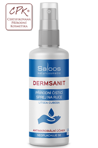 Prírodný dezinfekčný sprej DERMSANIT Saloos 50 ml