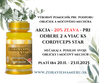 Cordyceps Starlife - zľava