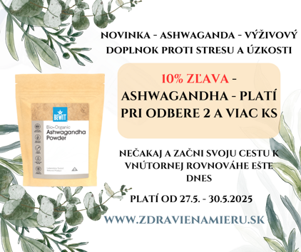 Ashwagandha Bewit duševná pohoda a relax