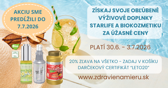 20% zľava Starlife