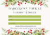 Darčeková poukážka 70 eur