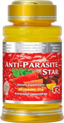 Výživový doplnok ANTI-PARASITE s detoxikačnými a protiparazitárnymi účinkami 60tbl
