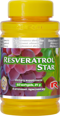 Výživový doplnok RESVERATROL STAR Starlife