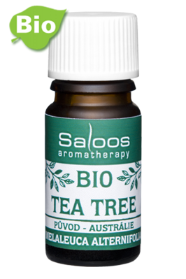 Bio éterický olej Tea tree Saloos