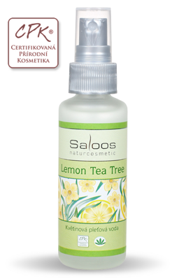 Kvetinová pleťová voda Lemon Tea Tree Saloos