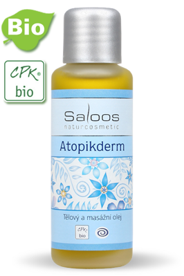 Bio masážny olej Atopikderm Saloos 50 ml