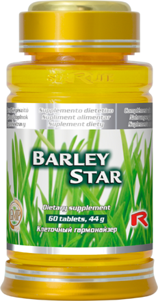 Výživový doplnok BARLEY STAR - mladý zelený jačmeň 90 tbl