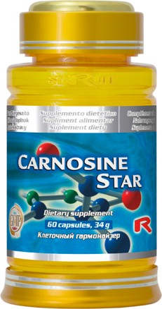 Výživový doplnok CARNOSINE STAR pre ochranu DNA pred oxidáciou
