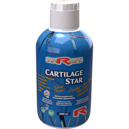 Výživový doplnok CARTILAGE STAR s obsahom kolagénu, MSM, chondroitínu a glucosamínu!