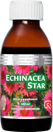 Výživový doplnok ECHINACEA STAR pre správnu funkciu imunitného systému