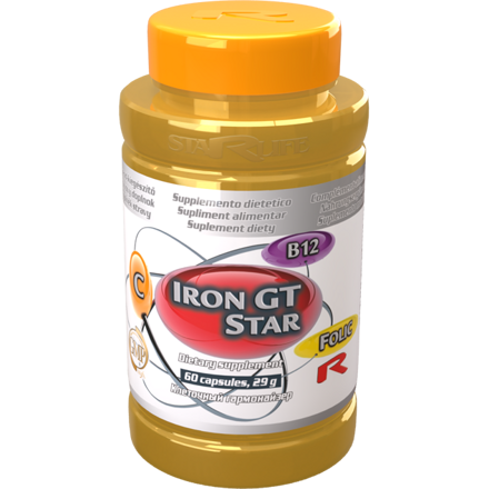 Výživový doplnok IRON GT STAR Starlife pre doplnenie železa