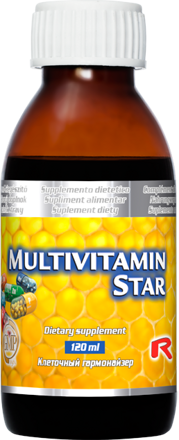 Výživový doplnok MULTIVITAMIN STAR pre vitalitu a zdravý život