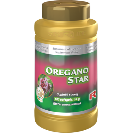 Doplnok výživy OREGANO STAR pre zdravé trávenie 