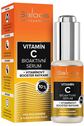 Omladzujúce bio aktívne sérum Vitamín C Saloos