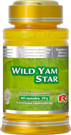 Výživový doplnok WILD YAM pre mladosť a vitalitu 60 tbl