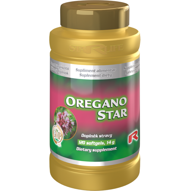 Doplnok výživy OREGANO STAR pre zdravé trávenie 