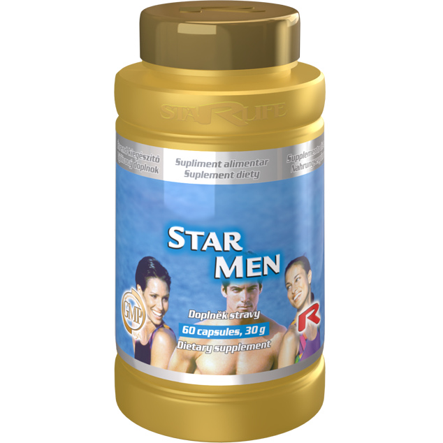 Výživový doplnok STAR MEN s kotvičníkom zemným 