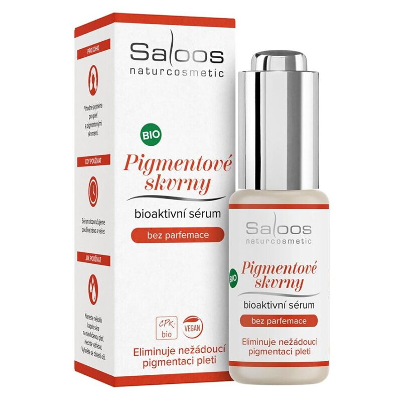 Bio aktívne sérum na pigmentové škvrny Saloos Bio aktívne sérum na pigmentové škvrny Saloos