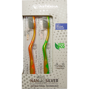 Zubné kefky NANO SILVER SET 