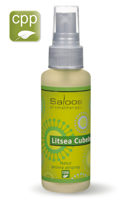 Osviežovač vzduchu LITSEA CUBEBA - antidepresívny Saloos 50 ml