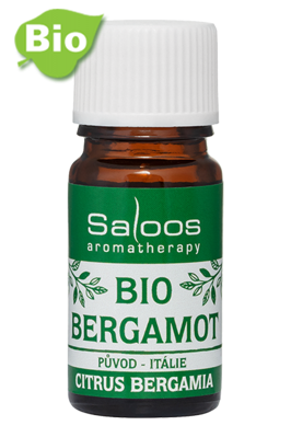 Bio éterický olej Bergamot Saloos