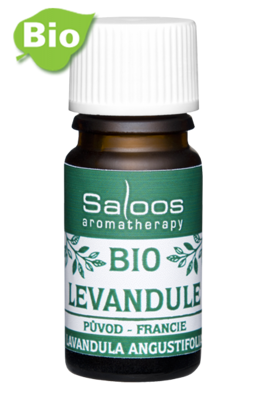 Bio éterický olej Levanduľa Saloos