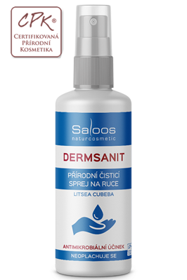 Prírodný dezinfekčný sprej DERMSANIT Saloos 50 ml