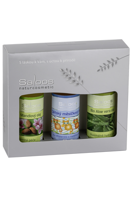 Darčekové balenie Saloos Mandľa & Nechtík & Aloe vera