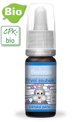 Detský olej Prvý zúbok Saloos 10 ml