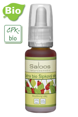 Extra bio šípkový olej Saloos 20 ml