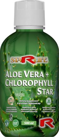 Výživový doplnok ALOE VERA+CHLOROPHYLL STAR Starlife