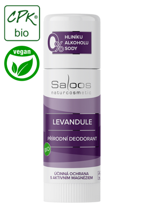 Bio deodorant Levanduľa Saloos bez hliníka