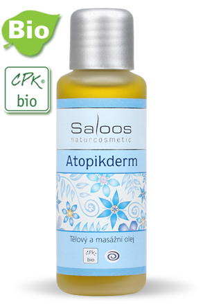 Bio masážny olej Atopikderm Saloos 50 ml