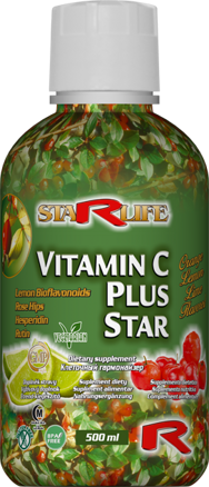 Výživový doplnok VITAMIN C PLUS STAR - tekutý C vitamín