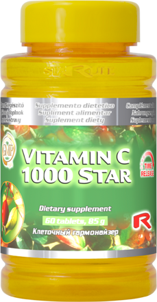 Výživový doplnok VITAMIN C 1000 STAR Starlife